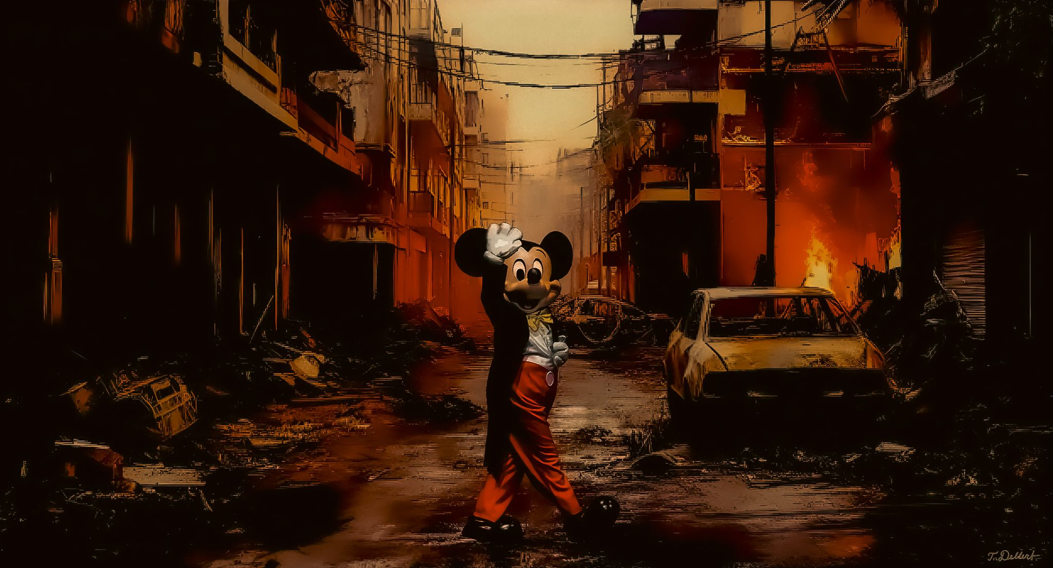 Mickey is here
